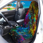 Abstract Colorful Galaxy Space Print Waterproof Car Seat Cover