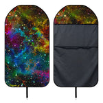 Abstract Colorful Galaxy Space Print Waterproof Car Seat Cover