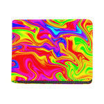 Abstract Colorful Liquid Trippy Print Bifold Wallet