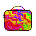 Abstract Colorful Liquid Trippy Print Briefcase Bible Bag