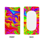 Abstract Colorful Liquid Trippy Print Changing Pad Cover