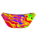 Abstract Colorful Liquid Trippy Print Fanny Pack