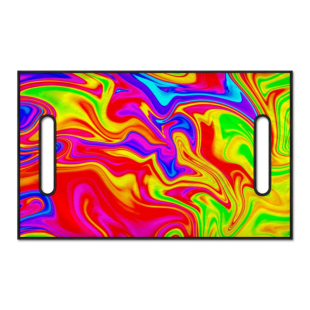 Abstract Colorful Liquid Trippy Print Golf Cart Seat Cover