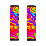 Abstract Colorful Liquid Trippy Print Handle Covers