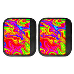 Abstract Colorful Liquid Trippy Print Handle Covers