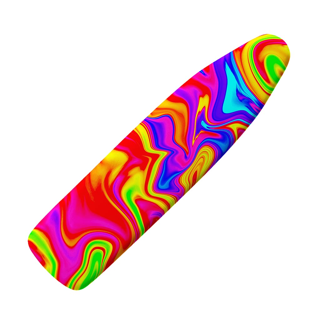 Abstract Colorful Liquid Trippy Print Ironing Board Cover