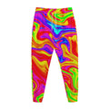 Abstract Colorful Liquid Trippy Print Jogger Pants