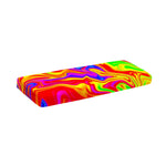 Abstract Colorful Liquid Trippy Print Piano Keyboard Cover