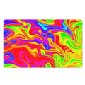 Abstract Colorful Liquid Trippy Print Polyester Doormat