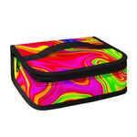 Abstract Colorful Liquid Trippy Print Small Lunch Bag