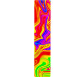 Abstract Colorful Liquid Trippy Print Table Runner