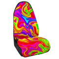 Abstract Colorful Liquid Trippy Print Waterproof Car Seat Cover