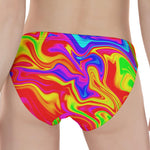 Abstract Colorful Liquid Trippy Print Women's Panties