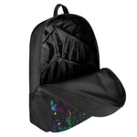 Abstract Dark Galaxy Space Print 17 Inch Backpack