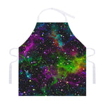 Abstract Dark Galaxy Space Print Adjustable Apron