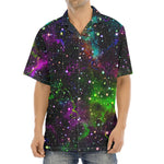 Abstract Dark Galaxy Space Print Aloha Shirt