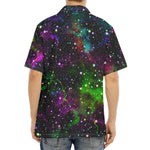 Abstract Dark Galaxy Space Print Aloha Shirt