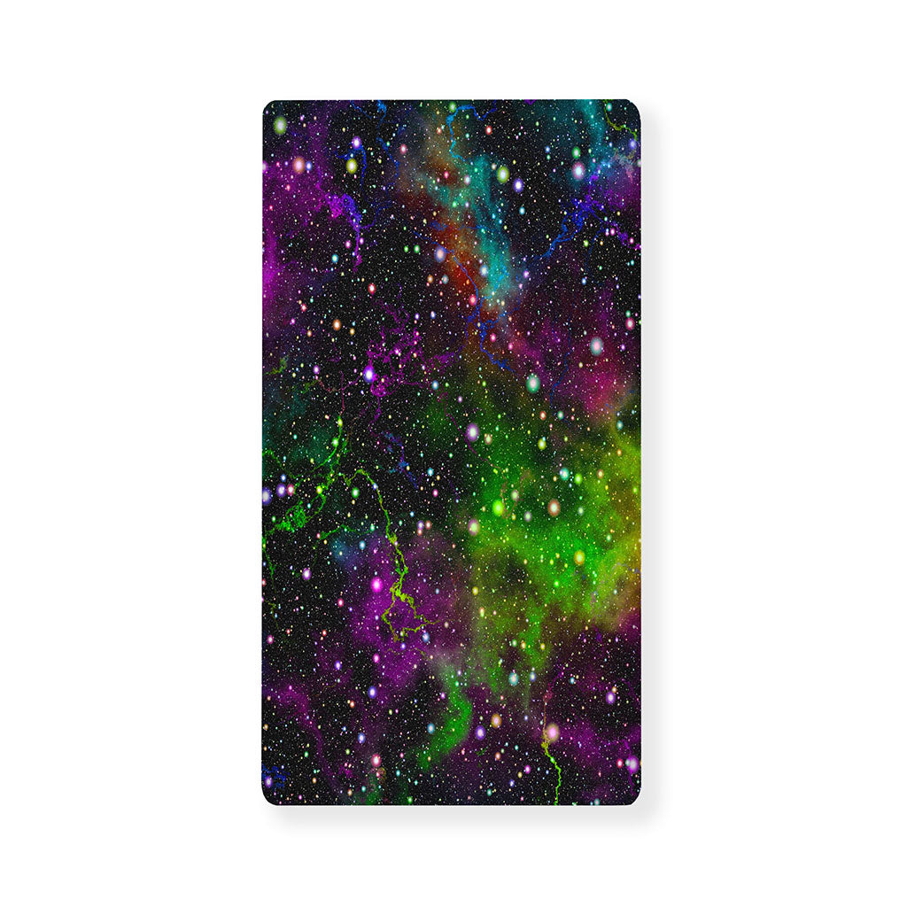 Abstract Dark Galaxy Space Print Baby Crib Sheet