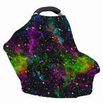 Abstract Dark Galaxy Space Print Baby Seat Cover