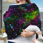 Abstract Dark Galaxy Space Print Baby Seat Cover