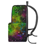 Abstract Dark Galaxy Space Print Backpack