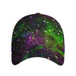 Abstract Dark Galaxy Space Print Baseball Cap