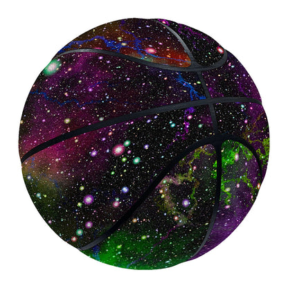 Abstract Dark Galaxy Space Print Basketball