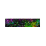 Abstract Dark Galaxy Space Print Bed Runner