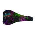 Abstract Dark Galaxy Space Print Bicycle Seat Cover