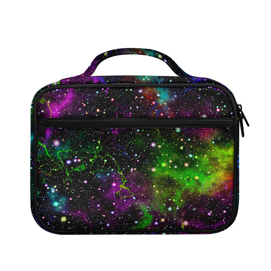 Abstract Dark Galaxy Space Print Briefcase Bible Bag