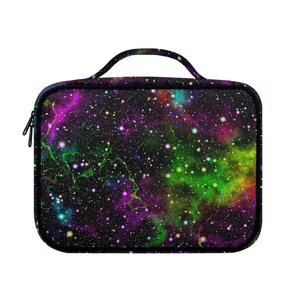 Abstract Dark Galaxy Space Print Briefcase Bible Bag
