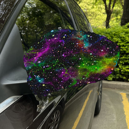 Abstract Dark Galaxy Space Print Car Side Mirror Covers