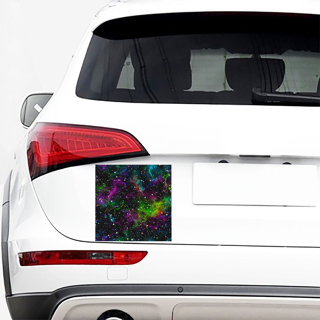 Abstract Dark Galaxy Space Print Car Sticker
