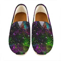 Abstract Dark Galaxy Space Print Casual Shoes