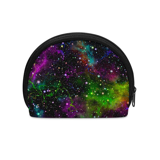 Abstract Dark Galaxy Space Print Coin Purse
