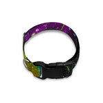 Abstract Dark Galaxy Space Print Dog Collar