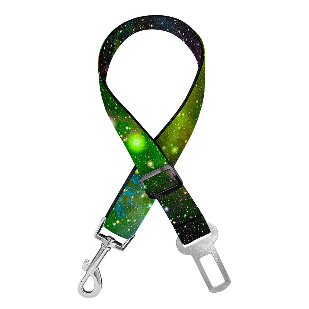 Abstract Dark Galaxy Space Print Dog Seat Belt