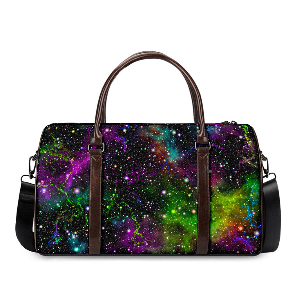 Abstract Dark Galaxy Space Print Duffle Bag