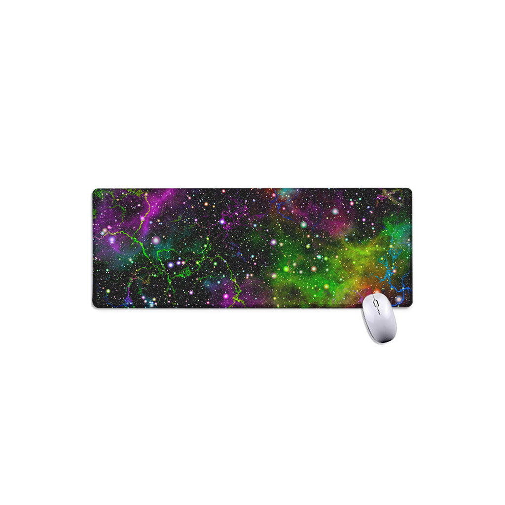 Abstract Dark Galaxy Space Print Extended Mouse Pad