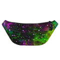 Abstract Dark Galaxy Space Print Fanny Pack