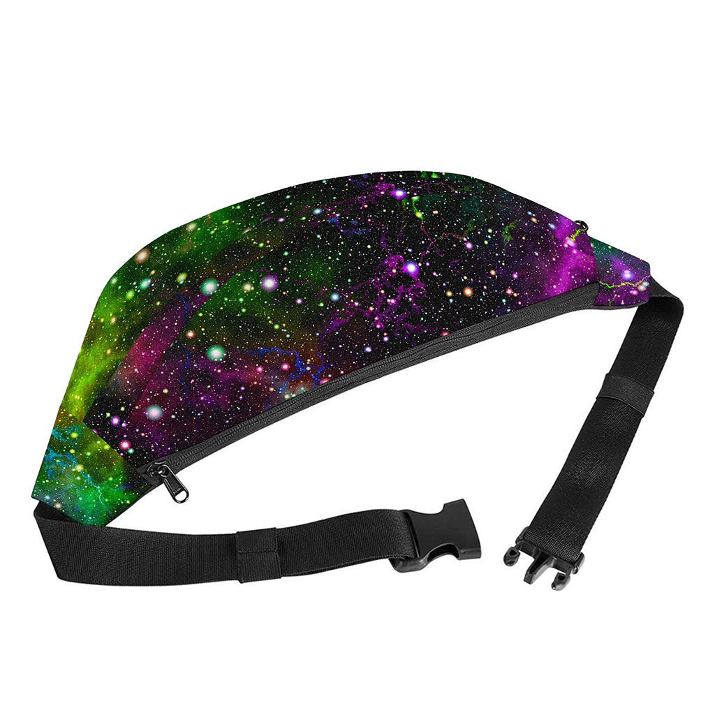 Abstract Dark Galaxy Space Print Fanny Pack