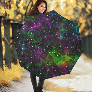 Abstract Dark Galaxy Space Print Foldable Umbrella