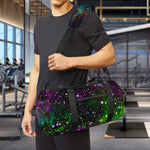 Abstract Dark Galaxy Space Print Gym Bag