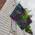 Abstract Dark Galaxy Space Print House Flag