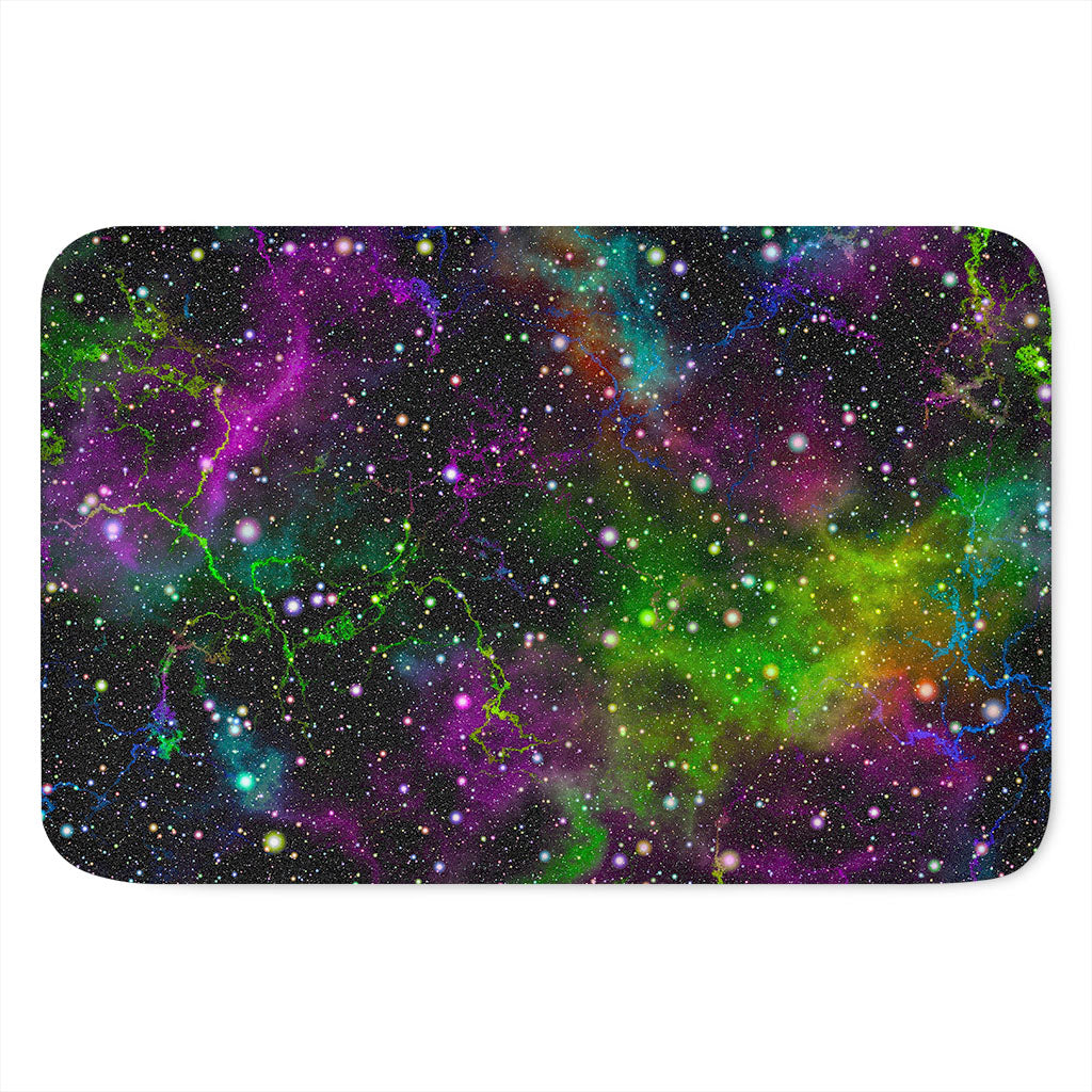 Abstract Dark Galaxy Space Print Indoor Door Mat