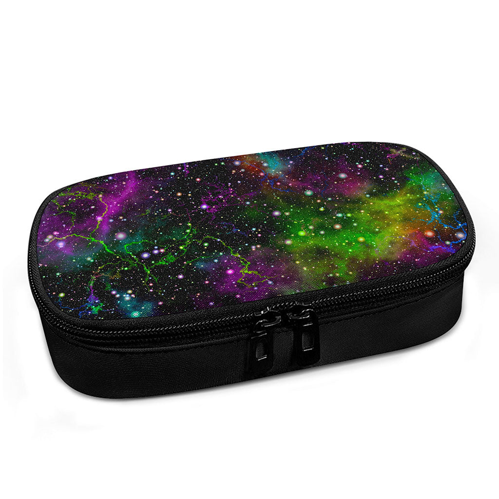 Abstract Dark Galaxy Space Print Insulin Cooler Travel Case