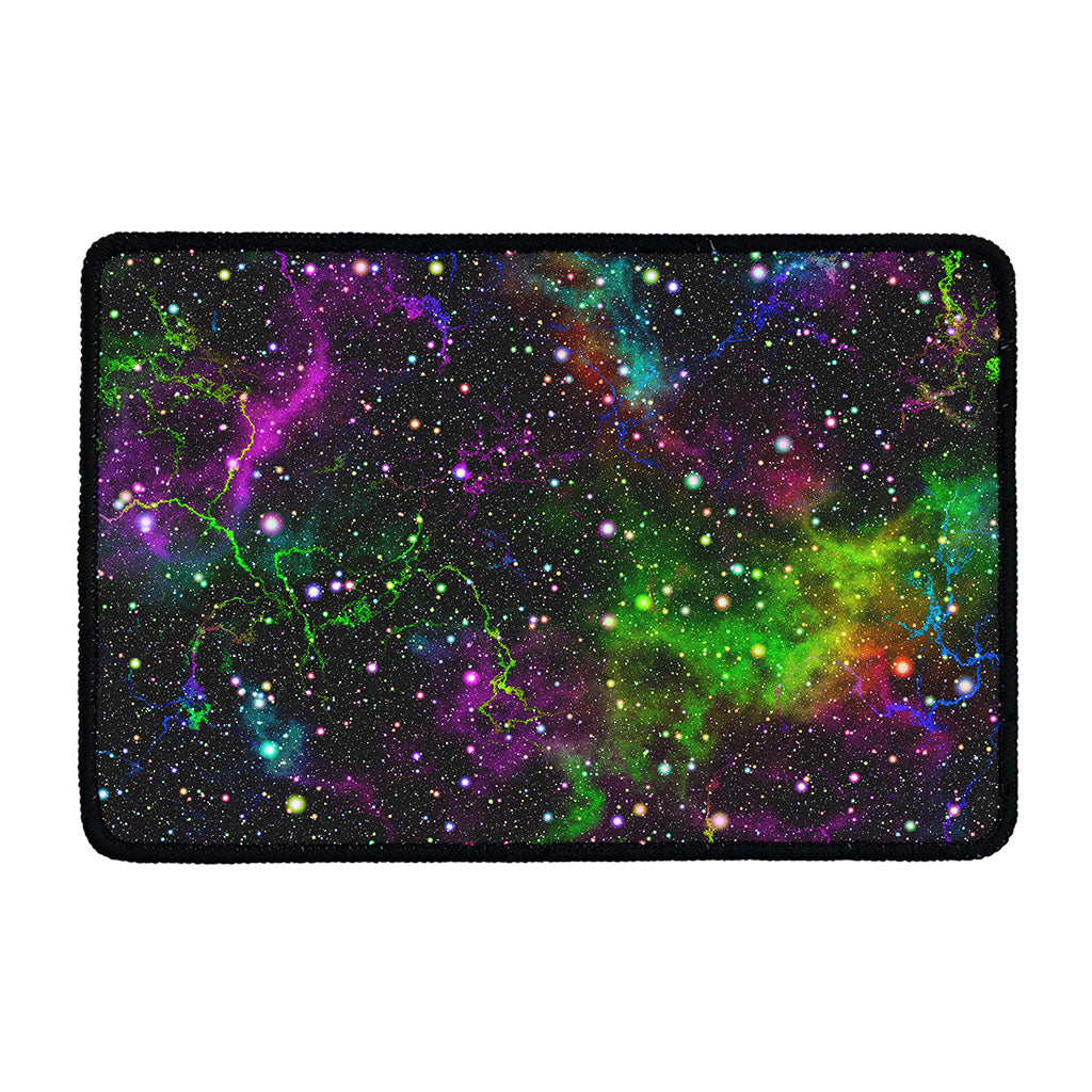 Abstract Dark Galaxy Space Print Kitchen Mat