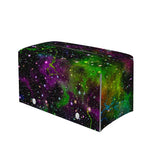 Abstract Dark Galaxy Space Print Leather Tissue Box Cover