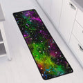 Abstract Dark Galaxy Space Print Long Kitchen Mat