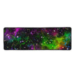 Abstract Dark Galaxy Space Print Long Kitchen Mat